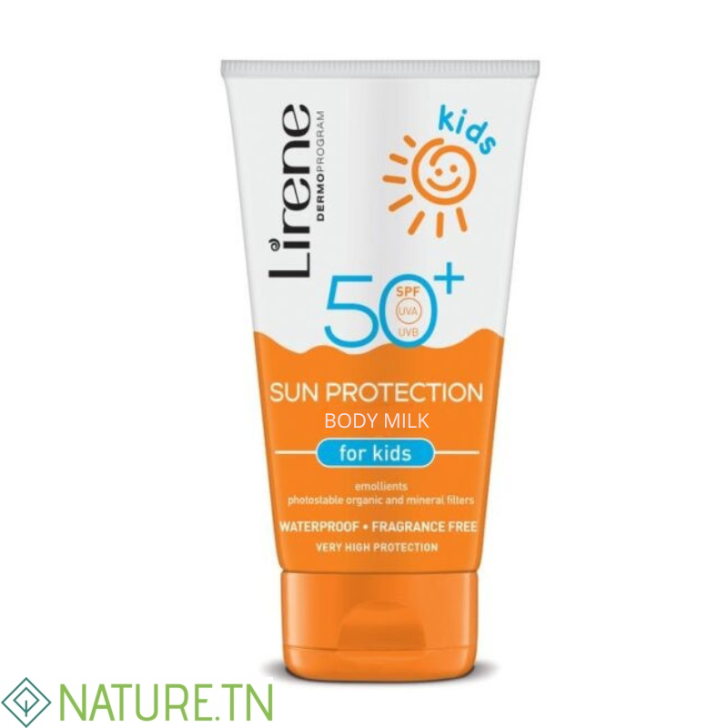 LIRENE SUN PROTECTION BODY MILK FOR KIDS SPF50+ 150ML 3 LIRENE SUN PROTECTION BODY MILK FOR KIDS SPF50+ 150ML