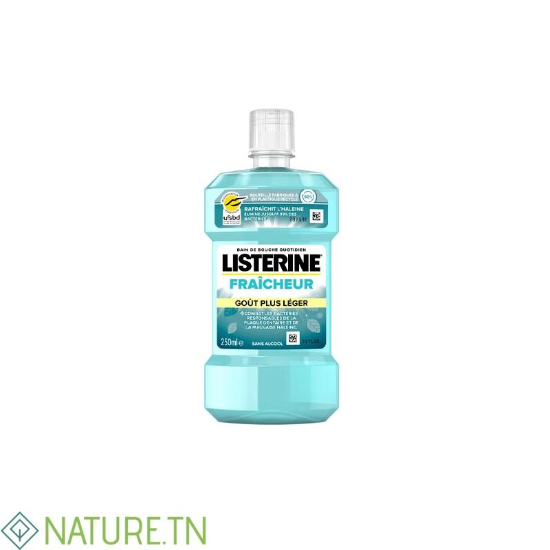 LISTERINE BAIN DE BOUCHE FRAICHEUR 250ML 3 LISTERINE BAIN DE BOUCHE FRAICHEUR 250ML
