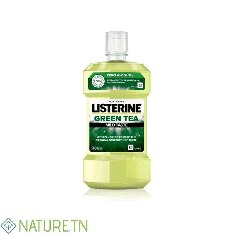 LISTERINE BAIN DE BOUCHE GREEN TEA 250ML 3 LISTERINE BAIN DE BOUCHE GREEN TEA 250ML