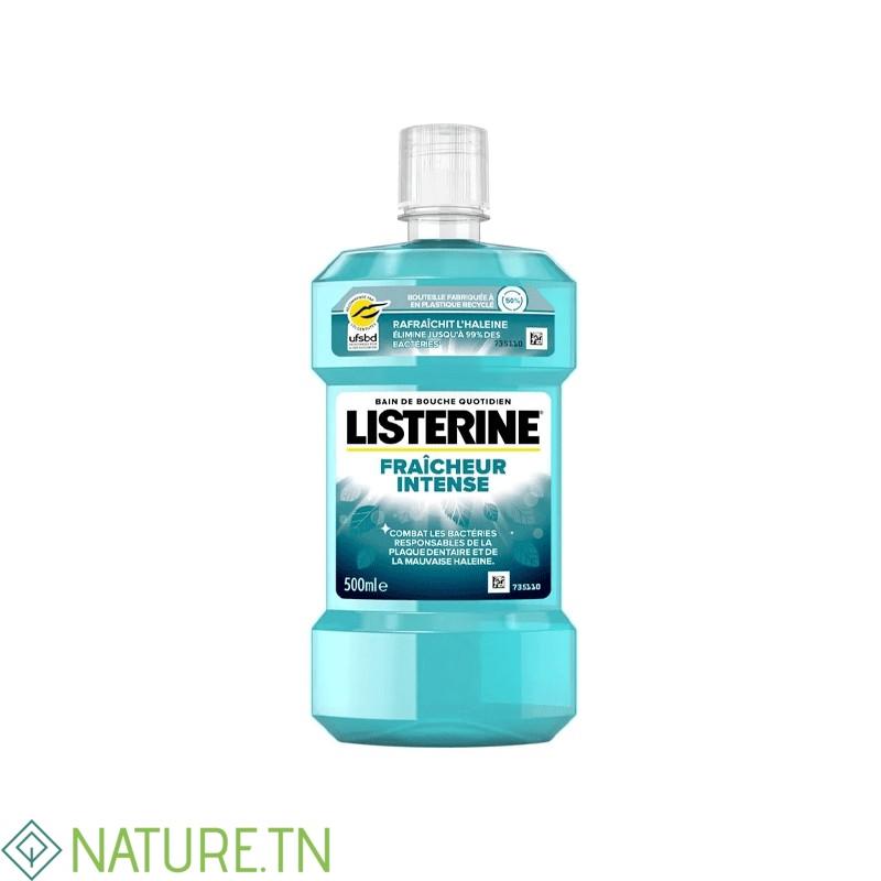 LISTERINE BAIN DE BOUCHE QUOTIDIEN FRAICHEUR INTENSE 500ML 3 LISTERINE BAIN DE BOUCHE QUOTIDIEN FRAICHEUR INTENSE 500ML