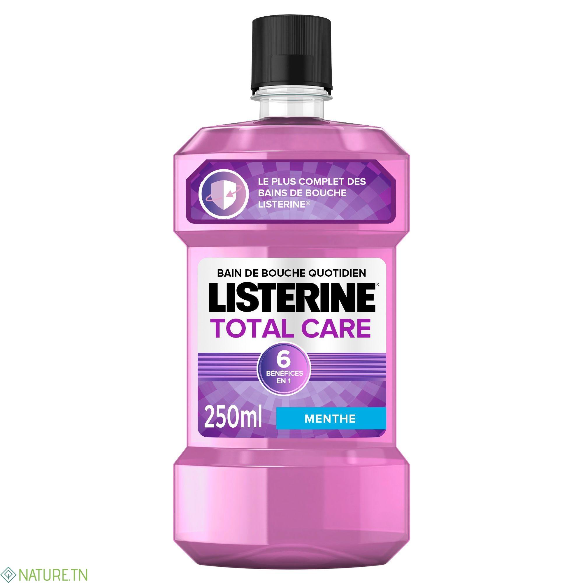 LISTERINE BAIN DE BOUCHE QUOTIDIEN TOTAL CARE 6 EN 1 250ML 1 LISTERINE BAIN DE BOUCHE QUOTIDIEN TOTAL CARE 6 EN 1 250ML 1