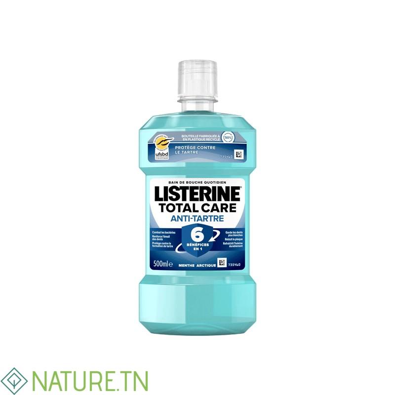 LISTERINE BAIN DE BOUCHE TOTAL CARE ANTI TARTRE 500ML 3 LISTERINE BAIN DE BOUCHE TOTAL CARE ANTI TARTRE 500ML