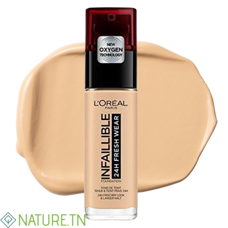 L'OREAL PARIS INFAILLIBLE 24H FOND DE TEINT 30ML REF 110 1 L'OREAL PARIS INFAILLIBLE 24H FOND DE TEINT 30ML REF 110 1
