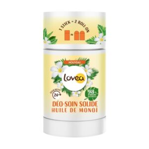 LOVEA DEODORANT SOIN SOLIDE HUILE DE MONOI 50GR