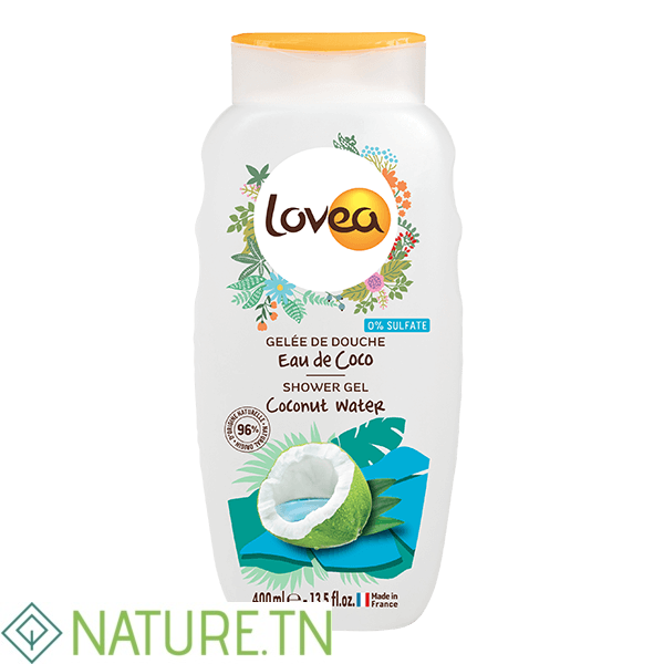 LOVEA GELEE DE DOUCHE EAU DE COCO 400 ML 3 LOVEA GELEE DE DOUCHE EAU DE COCO 400 ML