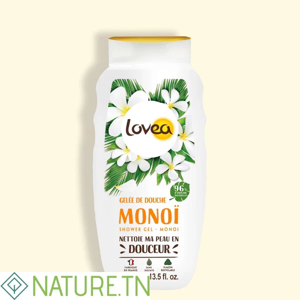 LOVEA GELEE DE DOUCHE MONOI 400ML 3 LOVEA GELEE DE DOUCHE MONOI 400ML
