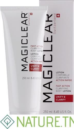 MAGICLEAR LOTION CORPORELLE CLARIFIANTE ACTION RAPIDE 250ML 3 MAGICLEAR LOTION CORPORELLE CLARIFIANTE ACTION RAPIDE 250ML