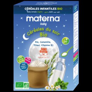 MATERNA BABY CEREALES DU SOIR BIO 200GR