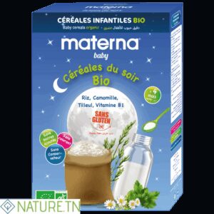MATERNA BABY CEREALES DU SOIR BIO 200GR
