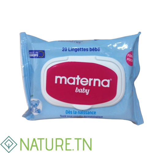 MATERNA LINGETTES FORMAT POCKET BOITE DE 20 1 MATERNA LINGETTES FORMAT POCKET BOITE DE 20 1