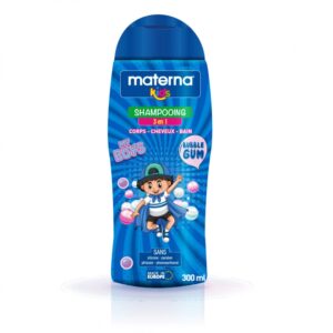 MATERNA SHAMPOOING 3EN1 KIDS BUBBLE GUM 300ML