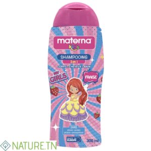 MATERNA SHAMPOOING 3EN1 KIDS FRAISE 300ML