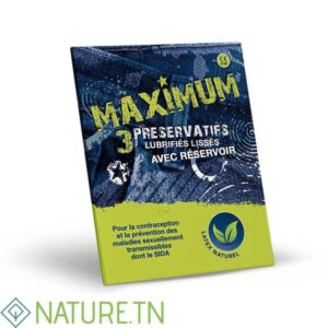 MAXIMUM PRESERVATIF NATUREL BT/3