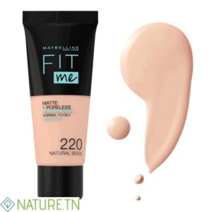 MAYBELLINE NEW YORK FIT ME FOND DE TEINT MATTE + PORELESS 30ML