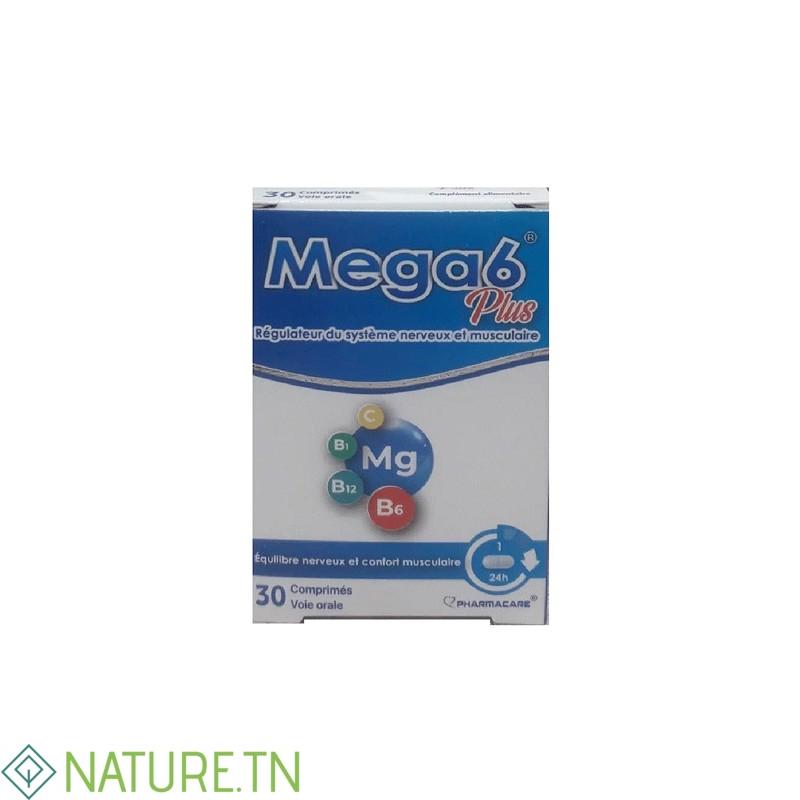 MEGA 6 PLUS 30 COMPRIMES 2 MEGA 6 PLUS 30 COMPRIMES 2
