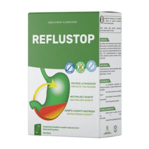 MICHEL PIERRE REFLUSTOP DOSE DE 10ML BOITE 20 SACHETS