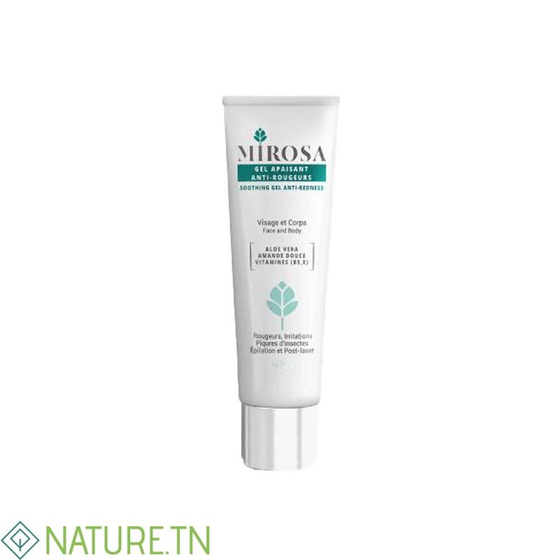 MIROSA GEL APAISANT ANTI ROUGEURS VISAGE ET CORPS 100ML 3 MIROSA GEL APAISANT ANTI ROUGEURS VISAGE ET CORPS 100ML