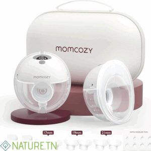MOMCOZY M5 TIRE LAIT MAINS LIBRES AVEC 5 TAILLES DOUBLE