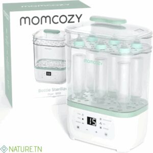MOMCOZY STERILISATEUR & SECHEUR DE BIBERONS 8-EN-1