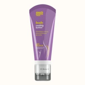 MUCH MORE THAN BEURRE CORPOREL RAFRICHISSANT ANTI-CELLULITE AVEC MASSEUR VIOLET 220ML