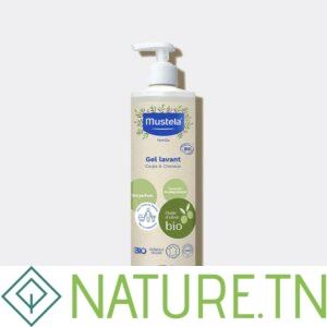 MUSTELA BIO GEL LAVANT CHEVEUX ET CORPS 400ML