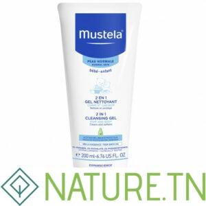 MUSTELA GEL CHEVEUX ET CORPS 2EN1 200ML