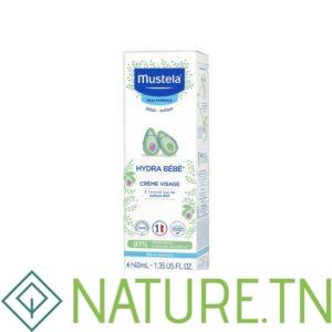 MUSTELA HYDRA BEBE CREME VISAGE 40ML