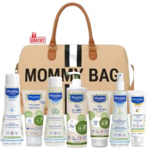 MUSTELA SAC MATERNITE MOMMY BAG 7 PRODUITS