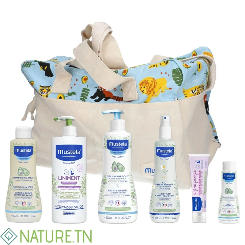 MUSTELA SAC MATERNITE MON TROUSSEAU NAISSANCE 1 MUSTELA SAC MATERNITE MON TROUSSEAU NAISSANCE 1