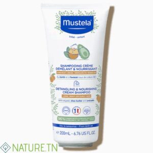 MUSTELA SHAMPOING CREME DEMELANT ET NOURRISSANT 200ML