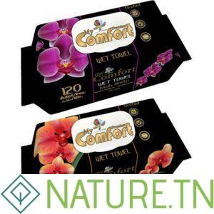 MY COMFORT PREMIUM LINGETTES ORCHIDE 120 PIECES