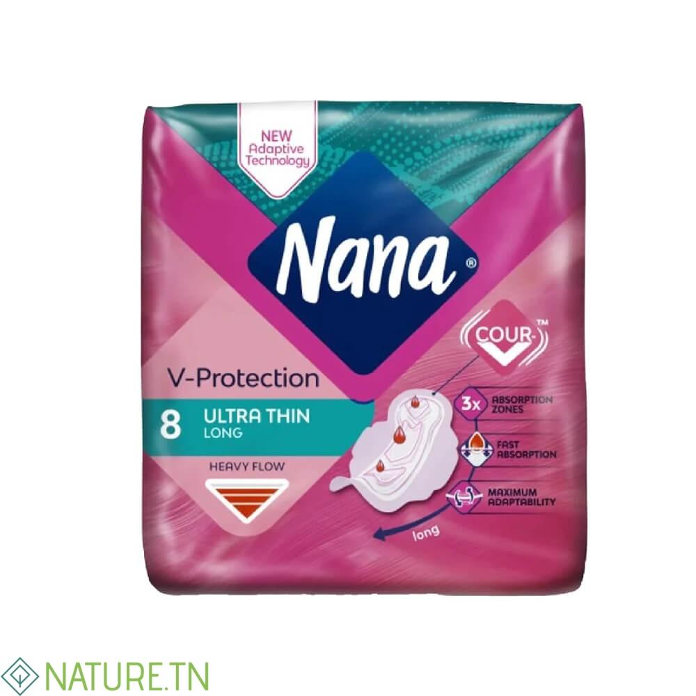 NANA V-PROTECTION SERVIETTES ULTRA LONG 8 PIECES 1