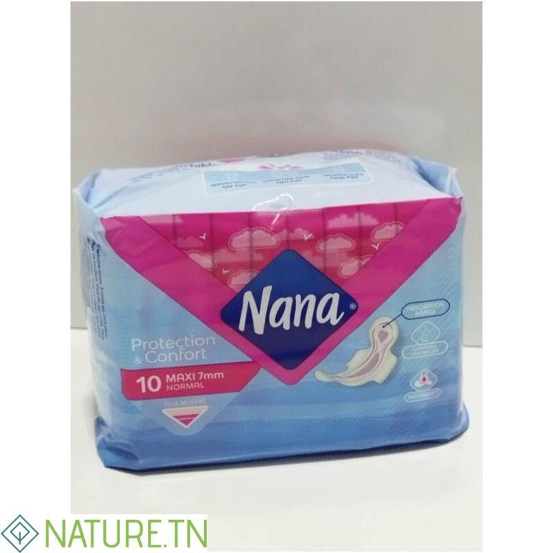 NANA serviette maxi normal clip 10 pièces 1