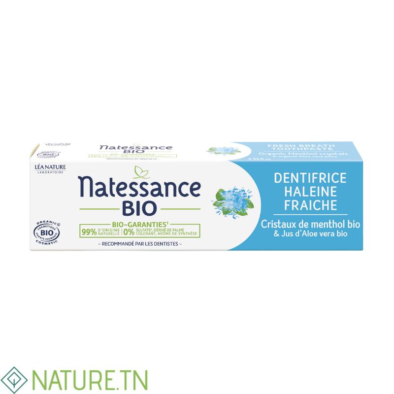 NATESSANCE DENTIFRICE HALEINE FRAICHE 75ML 1