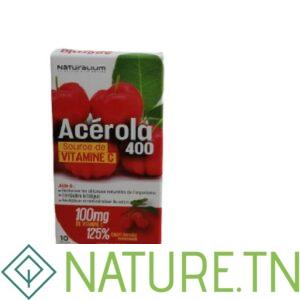 NATURALIUM ACEEROLA 400 10 GELULES