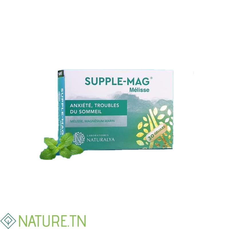 NATURALYA SUPPLE-MAG MELISSE 30 GELULES 1 NATURALYA SUPPLE-MAG MELISSE 30 GELULES 1