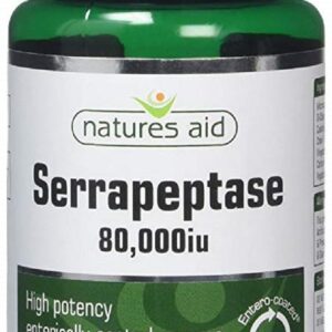 NATURES AID SERRAPEPTASE 90 TABLETS