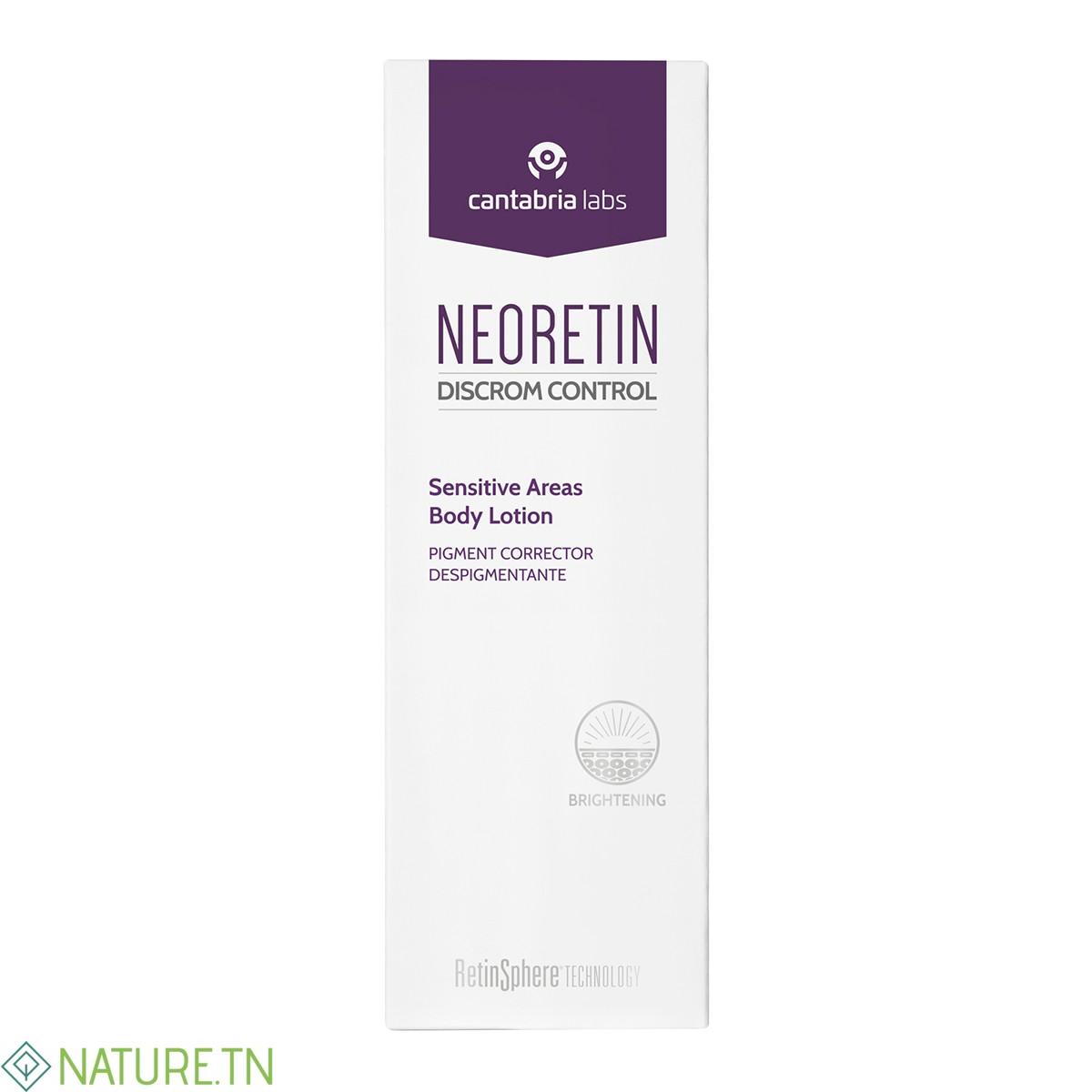 NEORETIN DISCROM CONTROL SENSITIVE AREAS BODY LOTION 100ML 1