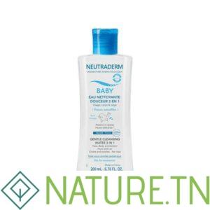 NEUTRADERM BABY EAU NETTOYANTE DOUCEUR 3 EN 1 200ML