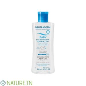 NEUTRADERM BABY EAU NETTOYANTE DOUCEUR 3 EN 1 200ML