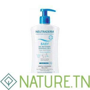 NEUTRADERM BABY GEL NETTOYANT DOUCEUR 3 EN 1 400ML
