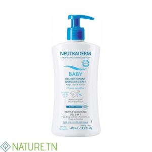 NEUTRADERM BABY GEL NETTOYANT DOUCEUR 3 EN 1 400ML