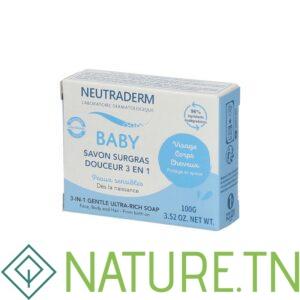 NEUTRADERM BABY SAVON SURGRAS 3 EN 1 100G