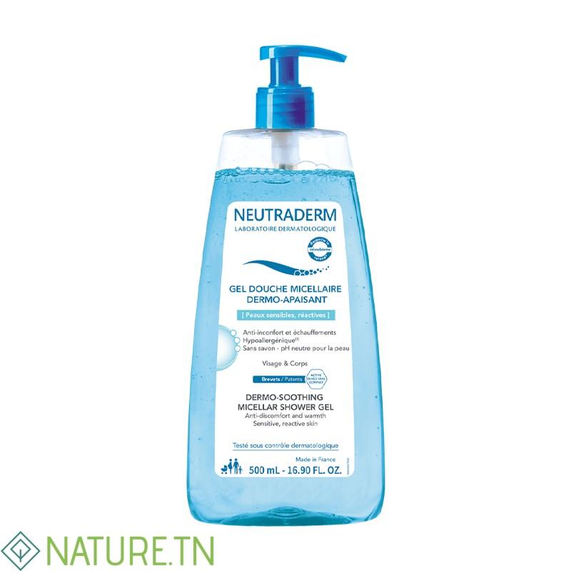 NEUTRADERM GEL DOUCHE MICELLAIRE DERMO-APAISANT 500ML 1 NEUTRADERM GEL DOUCHE MICELLAIRE DERMO-APAISANT 500ML 1