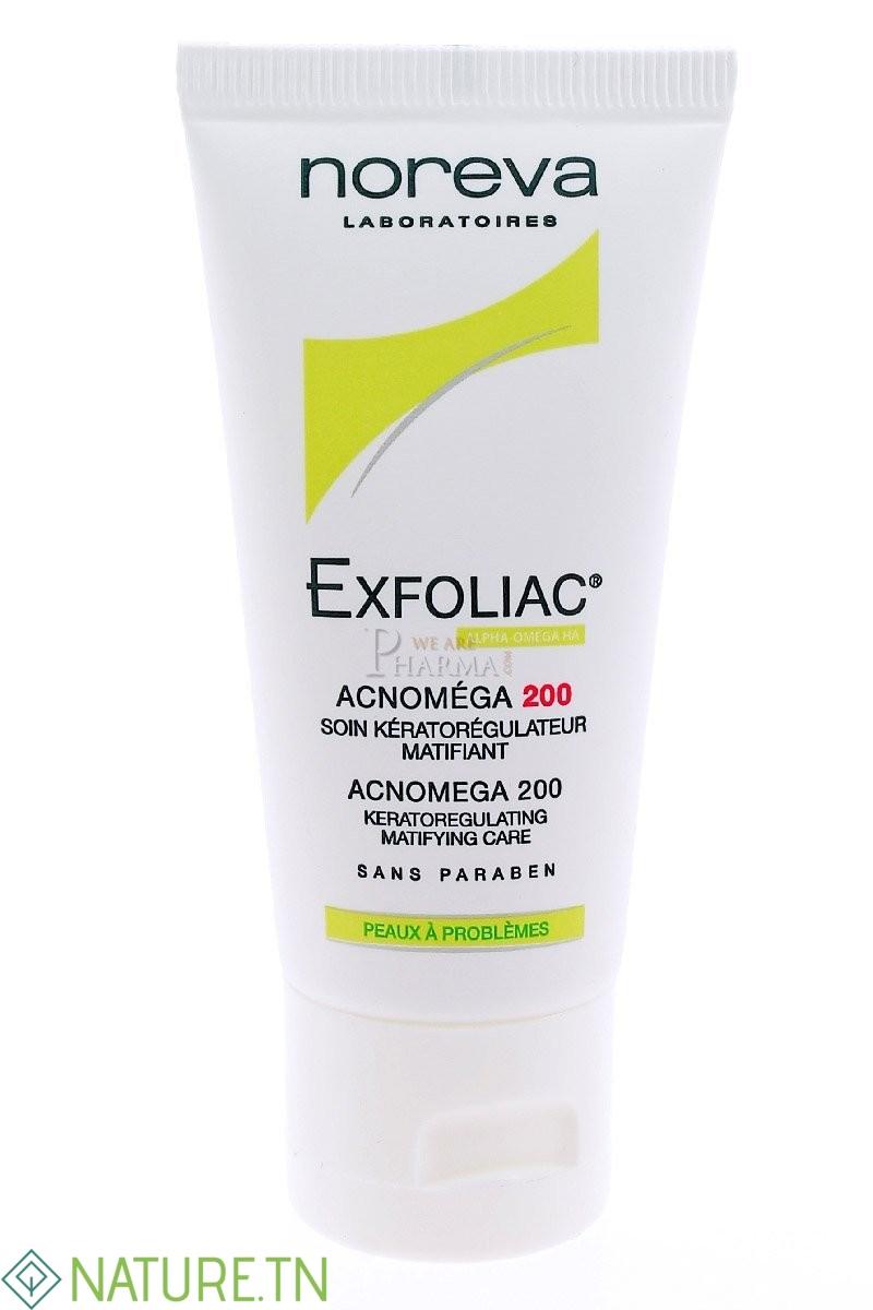 NOREVA EXFOLIAC ACNOMEGA 200 KERATOREGULATEUR MATIFIANT 30ML 3 NOREVA EXFOLIAC ACNOMEGA 200 KERATOREGULATEUR MATIFIANT 30ML