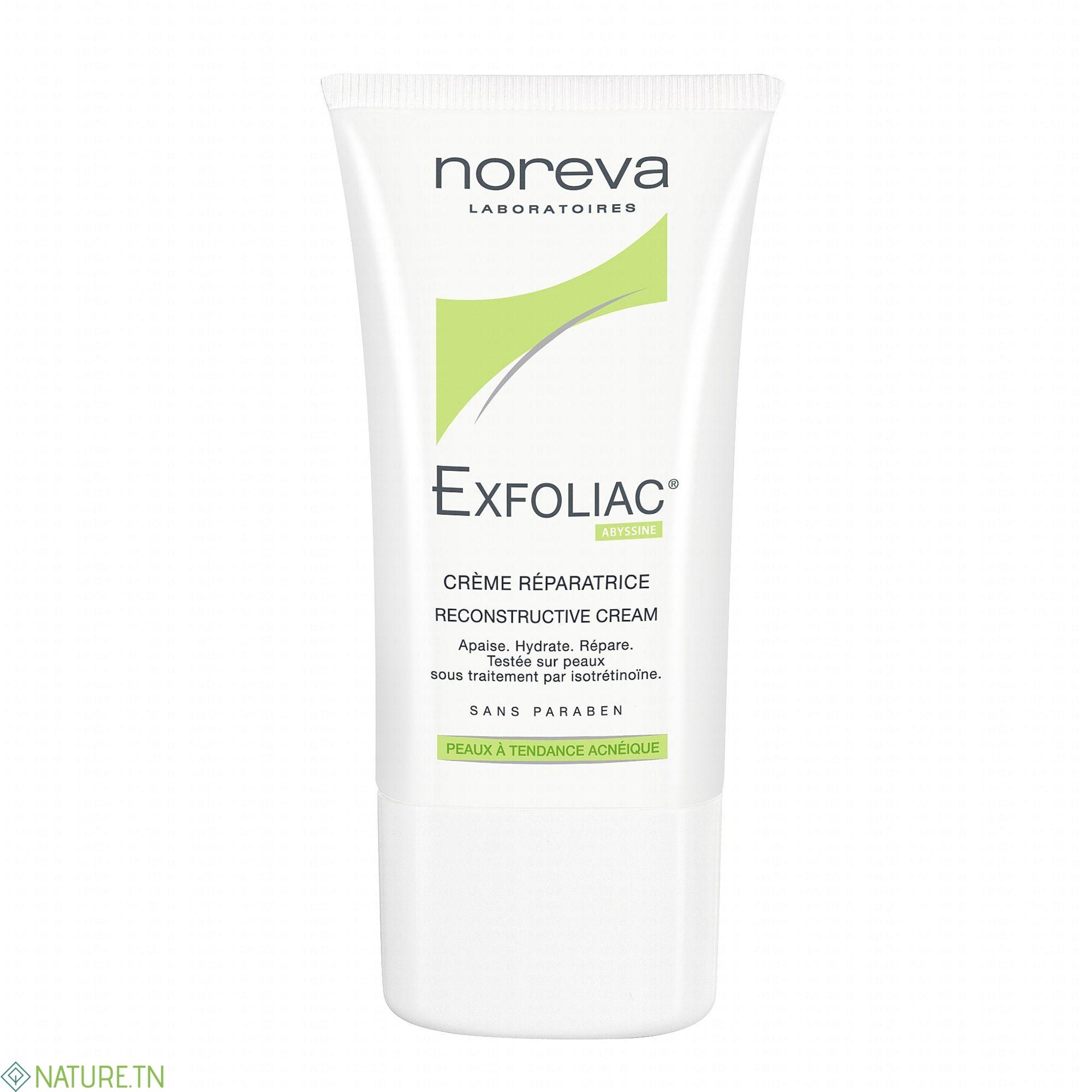 NOREVA EXFOLIAC CREME REPARATRICE 40ML 1