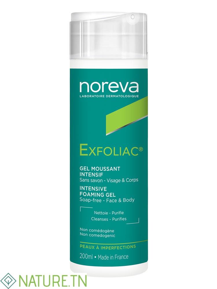 NOREVA EXFOLIAC GEL MOUSSANT INTENSIF 200ML 3 NOREVA EXFOLIAC GEL MOUSSANT INTENSIF 200ML
