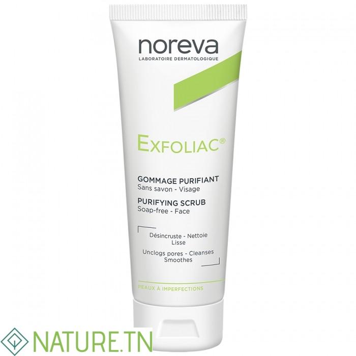 NOREVA EXFOLIAC GOMMAGE PURIFIANT PEAUX A IMPERFECTIONS 50ML 1 NOREVA EXFOLIAC GOMMAGE PURIFIANT PEAUX A IMPERFECTIONS 50ML 1