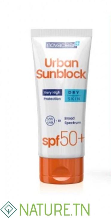 NOVACLEAR URBAN SUNBLOCK DRY SKIN SPF50+ 40ML 1 NOVACLEAR URBAN SUNBLOCK DRY SKIN SPF50+ 40ML 1