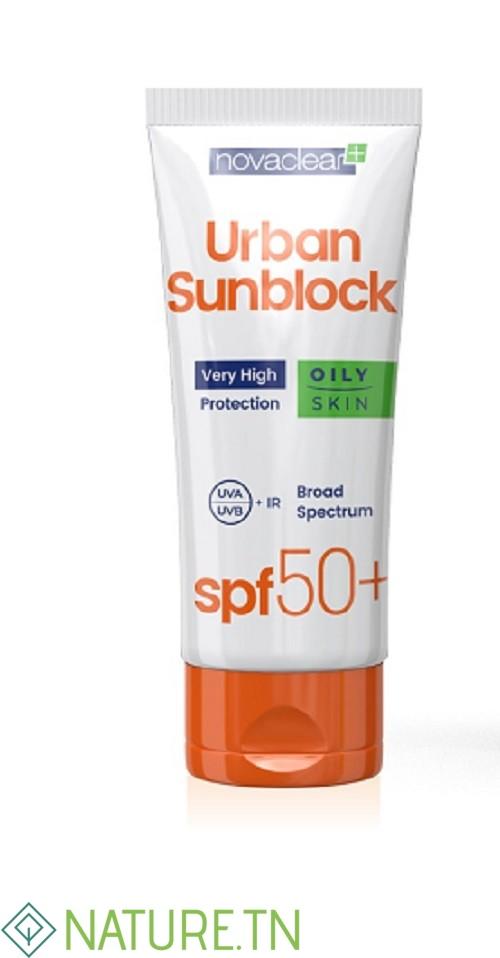 NOVACLEAR URBAN SUNBLOCK OILY SKIN SPF50+ 40ML 1